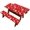 Christmas Deer Snowflake, variant on Fall Picnic Table and Bench Fitted Cover 3 Pieces Outdoor Camping Essentials, Pumpkins Sunflowers Maple Leaves Tablecloth for Outdoor BBQ Holiday Party 60x30in