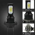 thumbnail image 2 of For Volvo XC90 2003-2014 Combo H7 + H11 LED Headlight Bulbs High + Low Beam Upgrade Set 6000K White, 2 of 5