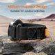 thumbnail image 4 of For Huawei Watch Fit 3 Adjustable Strap Nylon Magic Tape Watch Band - Grey, 4 of 5
