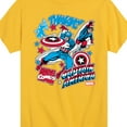 thumbnail image 3 of Marvel Captain America - Stickers - Toddler and Youth Short Sleeve Graphic T-shirt, 3 of 5