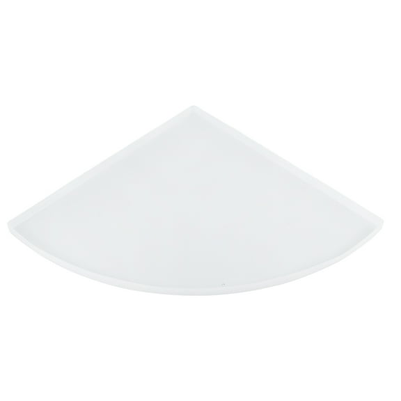 Exquisite DIY Shelf Mold Delicate Craft Corner Floating Shelves Cement White