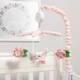 thumbnail image 3 of The Peanutshell Pink Floral Musical Crib Mobile for Baby Girls Plays 12 Lullabies, 3 of 8