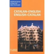 Catalan-English/English-Catalan Dictionary (Hippocrene Concise Dictionary) [Paperback - Used]