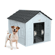 thumbnail image 1 of Casa para perro Mediano / Chico MascoAmigo con Puerta Metalica-Termica-de plastico 75x65x63 cm Gris, 1 of 8