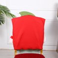thumbnail image 5 of OEFNTAC Christmas Dining Chair Covers Chair Back Covers Kitchen Chair Covers for Holiday Festive Decoration 19x19.6in Christmas Decorations Indoor, 5 of 6