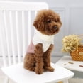 thumbnail image 7 of Easter Pet Sweaters Knit Cute Rabbit Bulldog Chihuahua Clothes Winter Fall Warm Long Sleeve Pullover Dogs Cats Crochet Waistcoat, 7 of 7