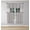 Grey, variant on Ayeris Stripe Kitchen Curtain & Tier Set
