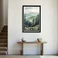 thumbnail image 3 of Eastern Print Great Smoky Mountains Poster - Abstract National Park Art for Office, Size 8x12 UNFRAMED, 3 of 5