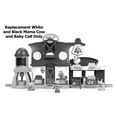 thumbnail image 3 of Fisher-Price Little People Animal Friends Caring For Animals Farm Playset DWC31 / CHJ51 - Replacement White and Black Mama Cow and Baby Calf, 3 of 6