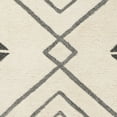 thumbnail image 3 of SAFAVIEH Casablanca Jannine Geometric Shag Area Rug, Ivory/Grey, 5' x 8', 3 of 8