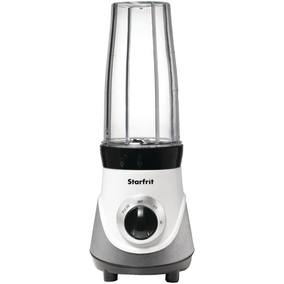 Starfrit 3-Speed 300-Watt Personal Blender with 2 Large 28-Oz. Cups & To-Go Lids, 024300-004-0000
