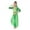 Green, variant on Girls Winter Outfits Girls Dance Childrens Personality Dance Show Belly Dance Sequin Mesh Set for Unique Events Toddler Clothes