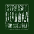 thumbnail image 3 of UGP Campus Apparel Straight Outta Philadelphia T-Shirt - Large - Forest Green, 3 of 6