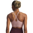 thumbnail image 2 of Women's Under Armour Vanish Seamless Low Long Sports Bra Color: Harbor Blue Size: LARGE, 2 of 4