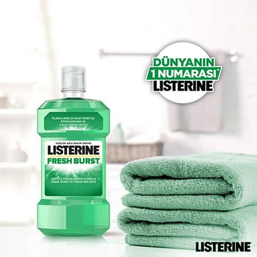 Listerine Fresh Burst Fresh Mint Mouthwash 250 ml