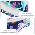 thumbnail image 3 of Robot Unicorn Attack Women's Swimsuit Bikini Set, Detachable Sponge, Adjustable Strap, Two-Pack, Beach & Pool Ready, 3 of 6