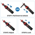 thumbnail image 2 of Torque Screwdriver 10-80 In.Lb, Inch Pound Torque Screwdriver Set with 1/4" Bit Holder, Flat, Hex, Torx and Philips Bits,Suitable for DIY Bicycle Maintenance, Pecision Tool,Mechanical, 2 of 7