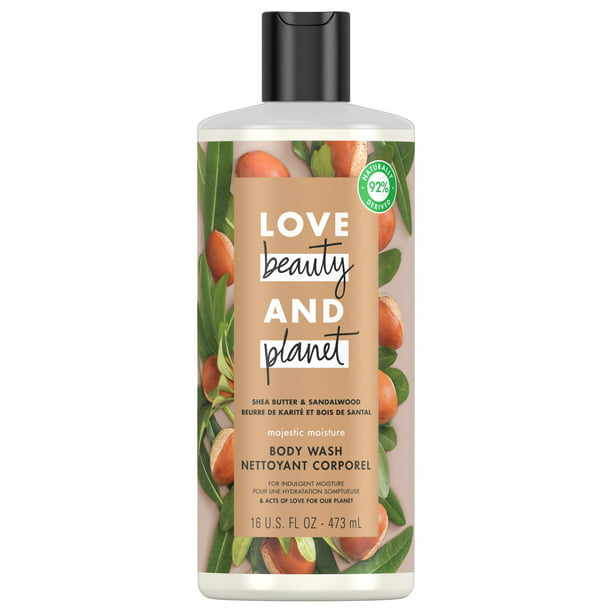 Love Beauty and Planet Majestic Moisture Body Wash Shea Butter and ...