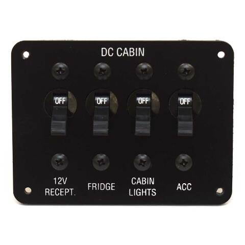 IMP Boat Cabin Breaker Panel 51679 | Cruisers 12V Toggle