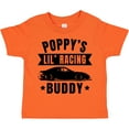 thumbnail image 3 of Inktastic Poppy's Lil' Racing Buddy with Car Silhouette Boys or Girls Toddler T-Shirt, 3 of 5