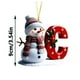 thumbnail image 2 of Adornos navideños personalizados con letras 2025 | Colgante acrílico para decorar el árbol | Adornos navideños personalizables para la decoración del hogar, 2 of 6