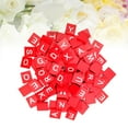 thumbnail image 3 of Milisten 100 Pcs Copeaux de Bois Naturels Rouges DIY 26 Lettres Anglaises Mots Alphabet Casse-Tête Boîte d'Écriture Développement Intellectuel Bébé Copeaux de Bois, 3 of 5