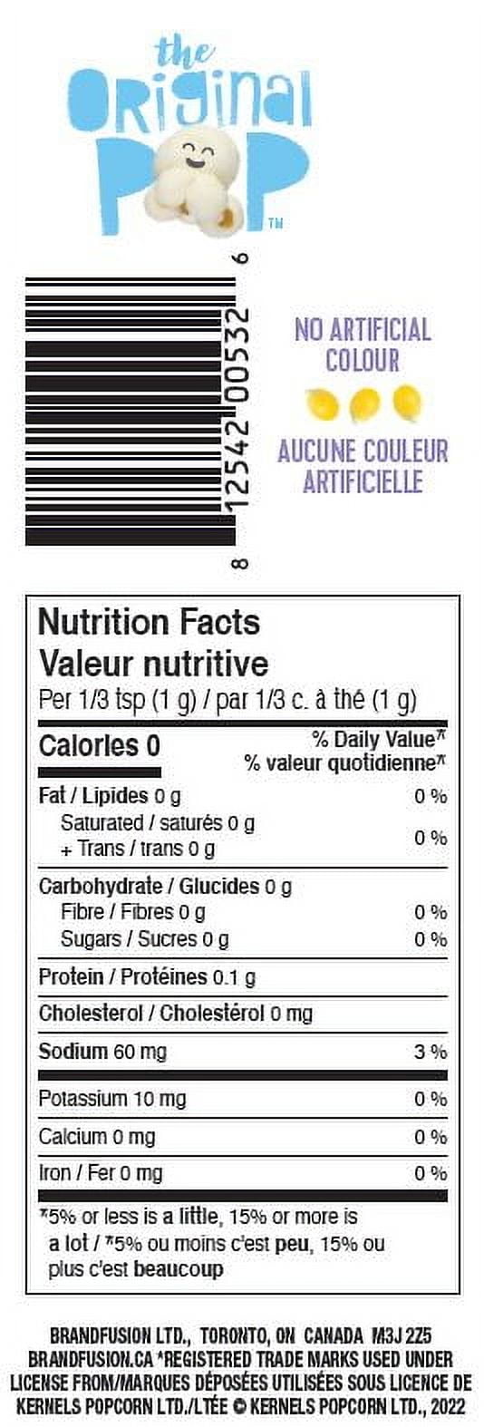 Kernels Thai Sweet Chili Shaker, Sweet Thai chili flavour