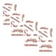 thumbnail image 1 of Tatuajes Falsos de Terror TattooHal 4Pzs 10x6cm Lesión Arterial Tatuaje Temporal., 1 of 2