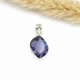 thumbnail image 4 of SATYAVIE JEWELLERY Iolite Gemstone Pendant 925 Sterling Silver – Handmade Blue Gemstone Jewelry for Women, 4 of 6