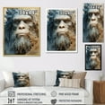 thumbnail image 4 of Designart "Sasquatch Likeness III" Bigfoot Floater Framed Wall Art Prints, 4 of 5