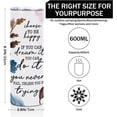 thumbnail image 2 of Inspirational Gifts for Women Straight Skinny 20 oz Tumbler Encouragement Gifts for Therapist Mom Bestie Sister Self Love Water Bottle Coffee Mug Insulated Tumblers Thermal Cup for Sports Travel, 2 of 6