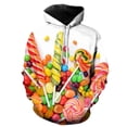 thumbnail image 4 of Sudadera con capucha con estampado 3D de frutas y dulces para hombre, sudaderas casuales divertidas de talla grande para mujer, ropa de calle para hombre, sudadera con capucha para hombre, 4 of 4