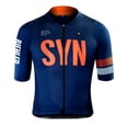 thumbnail image 3 of Maillot de ciclismo BIEHLER SYNDICATE para hombre, manga corta, color negro y rosa, ligero y transpirable, maillot de ciclismo profesional, 3 of 4
