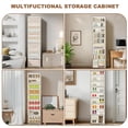thumbnail image 4 of Space-Saving Collapsible Shoe Storage Cabinet – 6-Tier Stackable Plastic Organizer for 12 Pairs, Transparent Magnetic Doors, Easy Assembly Shoe Rack for Hallway, Closet, Living Room – 6th Floor, 4 of 8