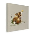 thumbnail image 2 of Trademark Fine Art 'Tiny Bunny' Canvas Art by Peggy Harris, 2 of 3