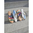 thumbnail image 2 of Time and Tru Women's Asymmetric Strappy Sandals, 2 of 8