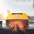 thumbnail image 3 of Mini 12v Car Defroster Heater, Portable, Two-in-one Function, 360 Degree Adjustable Car Heater, 180w Plug-in Cigarette Lighter, Electric Heater(yellow, 3 of 5