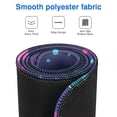 thumbnail image 3 of Long Mouse Pads for Desk,Neon Feather with Dots Pattern Desk Mats on Top Of Desks, Desk Mouse Pad Extra Large with 3mm Non-Slip Base and Stitched Edge for Gaming,Office,Work,Home 47.3"x23.6", 3 of 6