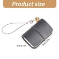 thumbnail image 3 of Sturdy Leather Pocket Notebook Multipurpose Leather Pocket Writing Book Key Chain for or Academic Use, 3 of 8