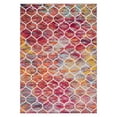 thumbnail image 3 of Unique Loom Trellis Frieze Collection Area Rug - Rounded (10' x 14' Rectangle Multi/Black), 3 of 7
