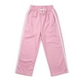 thumbnail image 4 of Gubotare Girls Sweatpants Kids Girls Pants Girls Baggy Wide Leg Casual Sweatpants Trousers Size 7-8 (Pink,7-8 Years), 4 of 9