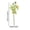 Green, variant on COM1950s Artificial Cymbidium Orchid Bouquet, Fake Flower Arrangement With Three Lifelike Blooms, Flexible Stems for Vases, Centerpieces, and Home Wedding Party Table Decor