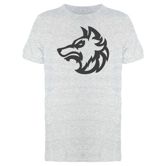 Wolf Face T-Shirt Men -Image by Shutterstock, Male Medium