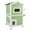 Green, variant on PETSCOSSET Cat House Outdoor Two-Story Wooden Feral Cat Shelter with Asphalt Roof, Green