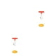 thumbnail image 4 of Soidarity 12 piezas de conector de diapositivas de de línea de pesca con broches de presión de agua salada Rojo 2piezas, 4 of 6