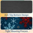 thumbnail image 4 of Snowflakes Square Non-Slip Rubber Bottom Printed Desk Mat Mouse Mat Gaming Mousepad Desk Pad - 8.3x9.8 Inch, Suitable for Office and Gaming, 4 of 6