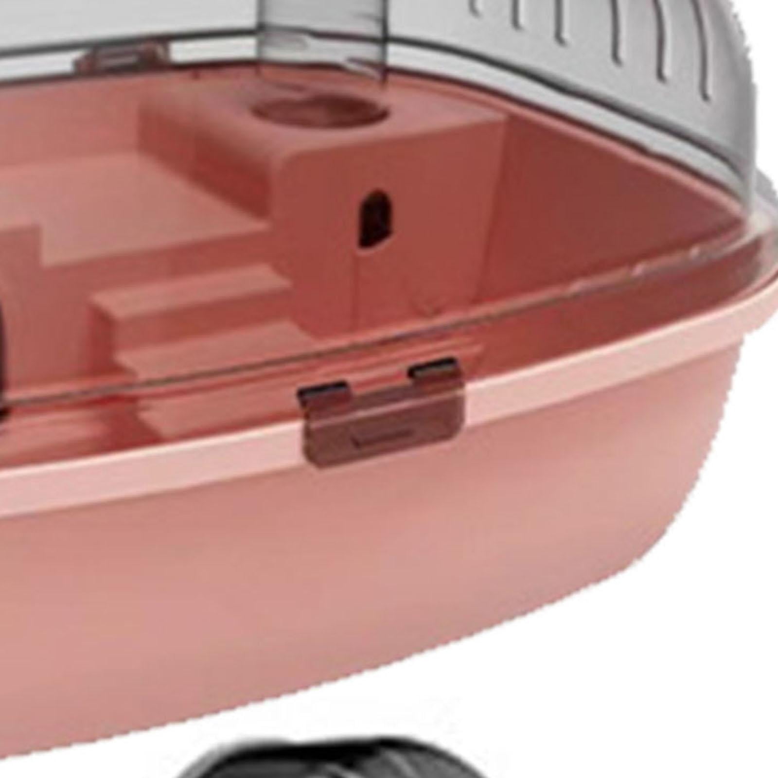 TOOYFUL Large Hamster Cage Rabbit Rats Transparent Hedgehog Portable Hamster