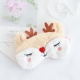thumbnail image 2 of Christmas Sleep Mask Cartoon Cute Blindfold Eye Cover Eye Mask Eyeshade for Girl, 2 of 6