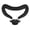 Black, variant on for Meta Quest 3 Silicone Mask Skin Friendly Signal Friendly Portable Anti Lost Lightweight 30g Include Nose Bridge Mask