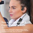 thumbnail image 2 of Auriculares Bluetooth de conducción ósea DanAci 2023 resistentes al sudor, 2 of 9